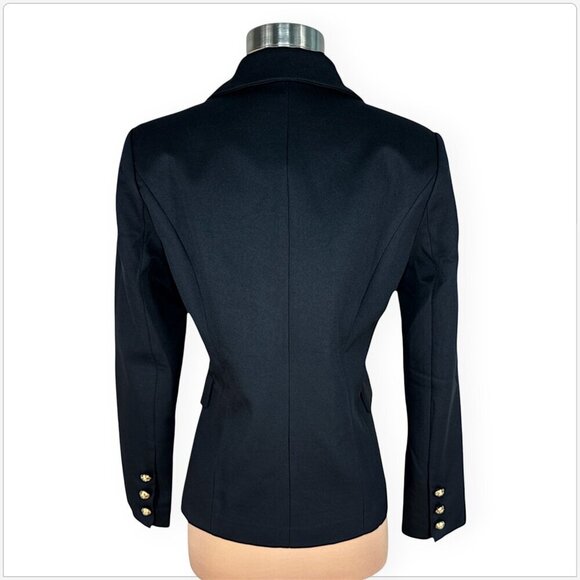 Lioness Black Palermo Double Breasted Gold Buttons Blazer Jacket NWT New S - Picture 6 of 7